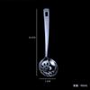 Espátula de acero inoxidable, utensilios de cocina engrosados, espátula para cocinar, colador, espátula para freír, cuchara para sopa, utensilios de cocina pequeños, 10 piezas, exportación al por mayor