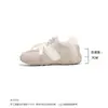 Zapatos de encaje con perlas de media luna creciente que aumentan la altura interior, zapatillas deportivas casuales de color block para mujer