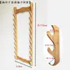 Suporte de Espada de Bambu, Suporte de Flauta de Parede, Suporte de Flauta, Vara de Pesca, Suporte de Raquete para Iscas, Suporte de Armas, Equipamento de Artes Marciais Multicamadas