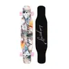 Skate Longboard de 44 Pulgadas para Principiantes, Hombres y Mujeres, Adultos, Tabla de Baile Doblemente Curva Profesional, Monopatín de Cuatro Ruedas de Madera de Arce para Jóvenes