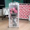 Dia das Mães Dia dos Namorados Cravo Rosa Buquê de Sabonetes 3 Rosas Eternas Buquê Presente para Clientes