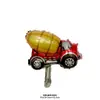 Balões de Alumínio para Carro, Balões de Alumínio em Formato de Veículo (Carro de Polícia, Caminhão de Bombeiros, Veículo de Construção, Veículo de Trânsito)