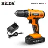 Set de Taladro Eléctrico de Litio Recargable Hilda Nuevo Punto Transfronterizo Herramienta Eléctrica Multifuncional Taladro de Mano de Impacto
