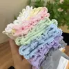 Calcetines de Algodón para Mujer de Primavera Temprana Color Sólido con Volantes de Longitud Media Importados de Dongdaemun Kikiya Corea Venta al por Mayor