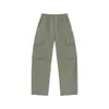 Pantalones casuales para hombre, modernos y versátiles, de corte holgado, estilo americano, tacto de algodón, pierna ancha, con caída, pantalones largos, estilo otoño, pantalones deportivos, pantalones de pierna recta
