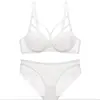 Lencería Sexy de Encaje para Mujer de Comercio Exterior, Sujetador Delgado de Verano que Hace que los Bustos Grandes Parezcan Más Pequeños, Conjunto de Sujetador Transpirable Hueco de Encaje con Doble Tirante