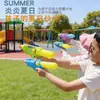 Brinquedo de pistola d'água para crianças, gadget de borrifar água para o Festival das Águas Dançantes, popular novo modelo de 2026, pistola d'água Gatling de dinossauro de combate