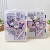 Caja de Regalo Creativa de Dibujos Animados Labubu Set de Pegatinas para Diario Manual Material de Pegatina para Tarjeta Goo Estudiante DIY Juguete Diario Manual
