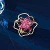 Temperamento elegante novo corsage high-end atacado outono e inverno acessórios de roupas Camellia broche de flor de cristal de alta qualidade