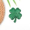 Accesorios de bricolaje de trébol transfronterizo en rosa brillante, joyas irlandesas, anillos para el cabello, zapatos para niños, ropa, tocados, material para festivales.