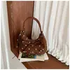 Bolso de hombro cruzado para mujer 2026 otoño, nuevo diseño de moda, lunares de alta costura, bolso de mano moderno versión coreana