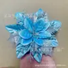 Decorações de Natal Flores de Natal Poinsettia de Simulação Decorações de Árvore de Natal Festa de Festival Enfeites DIY Atacado