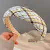 2025 Nova Faixa de Cabelo de Luxo Leve de Alta Qualidade para Mulheres, Topo Craniano Alto, Carimbo de Cabelo de Verão, Pacote de Cabelo Dopamina, Headband, Acessório de Cabeça de Celebridade da Internet