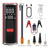 Bomba de Aire Portátil para Coche con Batería de Litio y Power Bank Combinado para Arranque de Emergencia de Coche e Inflado de Neumáticos de Vehículos Eléctricos