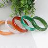 Manejo de inventario ágata 54 Calibre pulsera precio de fábrica ágata jade pulsera boca pequeña