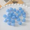 Cuentas Acrílicas Irregulares de Colores Imitación Jade Cuentas Asimétricas Accesorios para Joyería DIY Materiales para Collares Pulseras Hechos a Mano