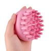 Escova de Silicone para Shampoo de Grau Alimentício de Fábrica, Pente para Cabeça, Pente de Massagem Meridian, Escova de Silicone para Limpeza do Couro Cabeludo, Ferramenta para Lavar o Cabelo