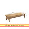 Escritorio sencillo de sala de estar de madera maciza completa, escritorio para computadora de empresa, mesa larga, escritorio para aprendizaje y lectura en casa, escritorio para escribir