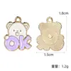 Colgantes de esmalte de la linda serie Sanrio oso de dibujos animados, My Melody, perro Pacha accesorio DIY colgantes pequeños