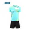 Venta al por mayor del fabricante Traje de Ropa de Entrenamiento para Mujer de Secado Rápido Transpirable de Manga Corta Ropa de Running Compra Grupal Ropa de Fútbol para Adultos y Niños Impresión