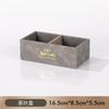 Habitación de Hotel Cuero de Gama Alta Almacenamiento de Artículos de Tocador Caja de Consumibles Bandeja para Pañuelos de Escritorio Soporte para Mando a Distancia Varios