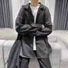 Camisa a rayas para hombre, verano 2024, nueva marca de moda de alta gama, camisa de manga larga, chaqueta informal holgada y elegante Duffy.