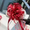 Nudo para coche de boda Guirnalda perezosa de boda Lazo para espejo retrovisor Bola de flores Cinta de apertura de festival Decoración festiva al por mayor