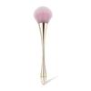 Brocha de Maquillaje Única Grande Cintura Pequeña Herramienta de Belleza Brocha para Rubor Cabeza Redonda Brocha para Polvo de Pelo Suave Brocha para Maquillaje