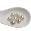 Perlas naturales de agua dulce del lago Shanxia de Zhuji, perlas de agua dulce sin nácar con forma de arroz y forma de lágrima, perlas sueltas al por mayor para manualidades DIY
