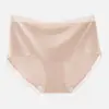 Ropa interior de algodón puro para mujer, 100 unidades, calidad de alta gama, 100% algodón, antibacteriana, entrepierna extendida de 16 cm, tiro medio, transpirable, calzones para jóvenes