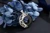 Collar de Plata de Ley S925 con los Doce Signos del Zodíaco, Cadena de Clavícula Moderna Personalizada con Piedra Ojo de Gato, Colgante de Plata Pura para Hombres y Mujeres