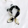 50 Bufandas Pequeñas de Seda Nuevas Bufandas Cuadradas Pequeñas para Mujer Primavera Otoño Verano Coreanas Profesionales Variedad Bufanda Decorativa Estampada Bufanda al por Mayor