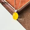 Venta al por mayor del fabricante: Colgante Redondo Cabujón de Calcedonia Verde Hielo de Alta Calidad Incrustado Plateado en Plata 925, Elegante Collar con Gema en Forma de Huevo