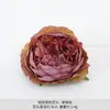 Cabezas de Flores de Rosa de Té Artificiales, Rosas Falsas Pequeñas para Decoración del Hogar, Manualidades de Boda, Materiales de Flores Artificiales para Jardín Monet DIY