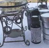 Estufa de Aromaterapia de Hierro Lámpara de Aceite Esencial para Velas Grandes Lámpara de Aromaterapia Estufa de Aceite Esencial Marrón Estufa de Incienso Platillo