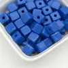 Cuentas Cuadradas Acrílicas de Color Sólido, Cuentas Sueltas Tipo Cubo de Azúcar, Material para Joyería de Pulsera DIY, Cadena de Teléfono Móvil, Llavero, Accesorios para el Cabello