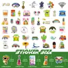Tiktok 100 Pegatinas Pequeñas de 4 cm Estilo Fresco para Compra Directa Transfronteriza para Patinetas, Guitarras, Computadoras y Botellas de Agua
