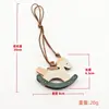Colgante Decorativo de Caballo Mecedora de Cuero para Mujer, Llavero de Coche, Adorno para Espejo Retrovisor, Dijes de Bolso de Caballo Mecedora Venta al por Mayor