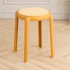 Taburete de plástico grueso para el hogar, simple y apilable, taburete de repuesto, taburete de plástico tejido en malla, apilable