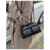 Bolso de Hombro de Moda Chanel Transfronterizo para Mujer 2025 Nuevo Bolso de Axila Romboidal de Gama Alta Bolso Boston Versátil