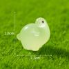 Micro-paisagem luminosa pequenos dinossauros animais ornamentos musgo jardinagem diy decorações acessórios mesa pequenos ornamentos