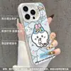 Usachi é Adequado para Iphone16Promax15Plus Cor Prata Masculino 14 Capa de Celular 13 Apple 12 Capa Protetora