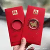 Oro Puro 999 Princesa, ¡Por Favor Hazte Rica! Nuevo Estilo Sobre Rojo Pegatina para Teléfono Regalo para Reunión Anual de la Empresa Contrato