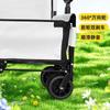 Carro de Camping Multifuncional Asiento Sofá Reclinable para Niños Carro de Camping Equipo de Camping al Aire Libre Carro Carro de Camping