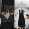 Conjunto de Lencería de Terciopelo para Otoño e Invierno Sexy de Cuello en V Profundo Push-Up Acolchado Camisola de Noche Bata de Manga Abierta para Mujer