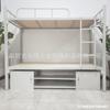 Dormitorio del Personal Litera Cama de Hierro Litera Estudiante Escolar Cama de Hierro Cama Alta y Baja Trabajador de Obra Cama de Marco de Hierro