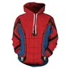 Ropa periférica de traje espacial para nuevos productos transfronterizos, sudadera con capucha de impresión digital, sudadera de anime para cosplay