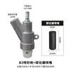 Cabezal de pistola de chorro de arena roscado removedor de óxido, boquilla de carburo de boro, varios modelos de accesorios resistentes al desgaste para máquinas de chorro de arena tipo cabina manuales y automáticas