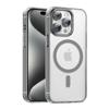 Adequado para 16Promax Capa Magnética Fosca Névoa de Gelo Anel Metálico para Câmera Capa Protetora Magsafe Capa para Celular 16