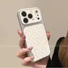 Aplicable a Funda para Teléfono Apple 18promax16iPhone17 con Soporte Nuevo Creativo Anticaídas Puntos Conejo